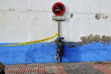 Arden ocho ambulancias del SUC que estaban estacionadas cerca de Narea (Foto TA)