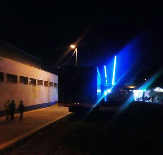 El cuadro donde se originó el incendio (Foto TA)