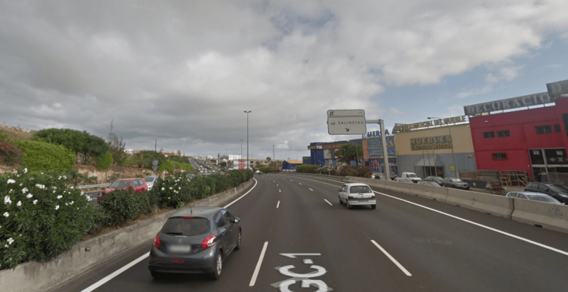 Imagen de archivo de la zona en la que se produjo esta colisión múltiple (Foto Google Maps)