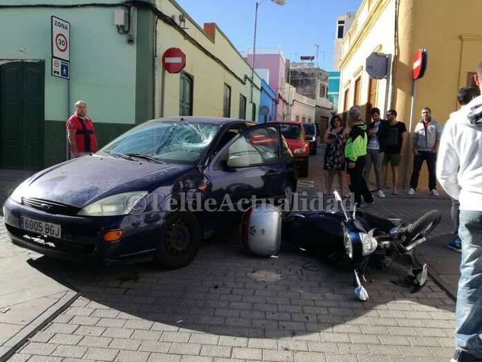 Cruce donde tuvo lugar el accidente (Foto TA)