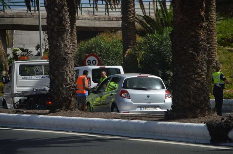 Archivo. Imagen de un accidente ocurrido meses atrás en el mismo lugar (Foto TA)