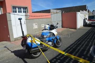 Aparatoso accidente de tráfico en Las Remudas (Foto TA)