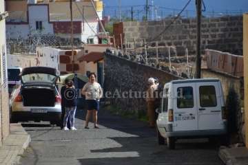 Aparatoso accidente de tráfico en Las Remudas (Foto TA)