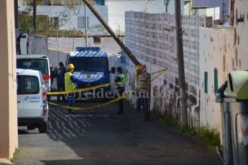 Aparatoso accidente de tráfico en Las Remudas (Foto TA)