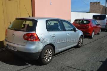 Aparatoso accidente de tráfico en Las Remudas (Foto TA)