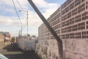 Aparatoso accidente de tráfico en Las Remudas (Foto TA)