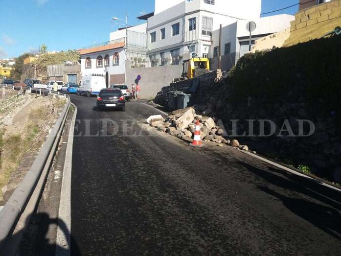 Imagen del desprendimiento (Foto TA)