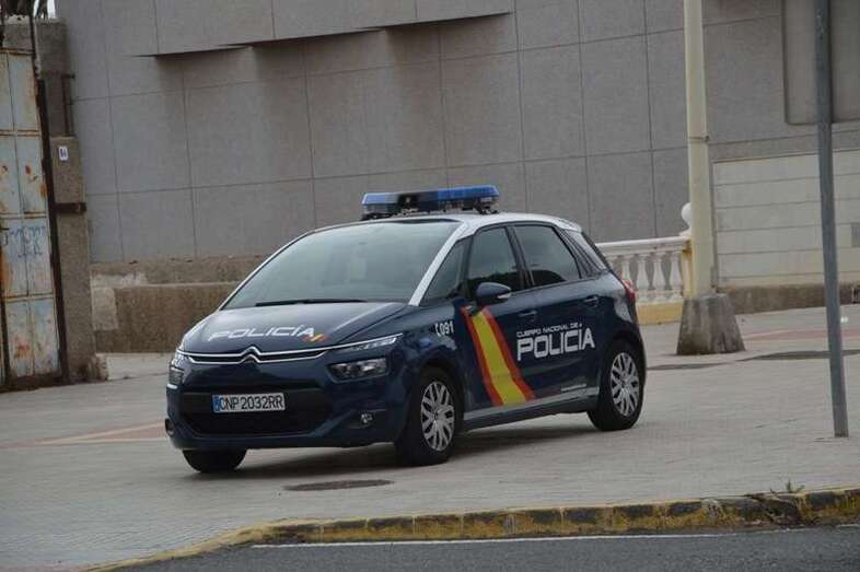 Vehículo patrulla de la Policía Nacional (Foto TA)