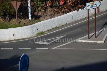 Accidente sin lesionados en San Juan (Foto TA)