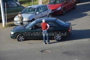 Accidente sin lesionados en San Juan (Foto TA)