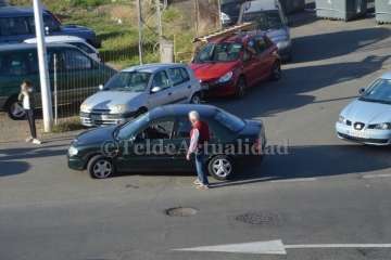 Accidente sin lesionados en San Juan (Foto TA)