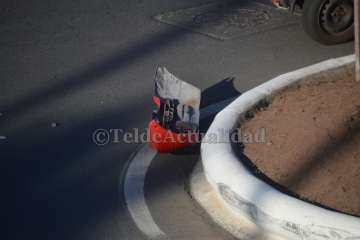 Accidente sin lesionados en San Juan (Foto TA)