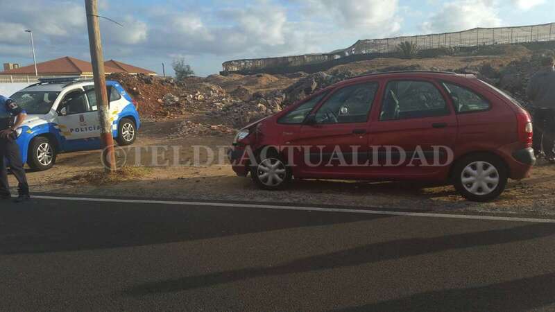 La colisión fue fronto-lateral (Foto TA)