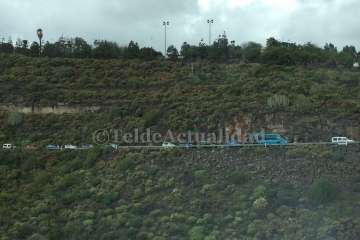 Accidente de tráfico en Lomo Pollo (Foto TA)