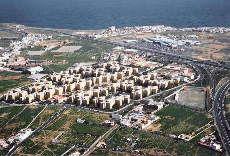 Vista aérea de Las Remudas (Foto TA)