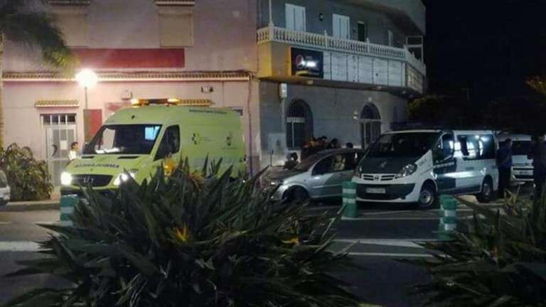 La imagen corresponde al momento de la detención de El Bufo en 2017 (Foto C7).