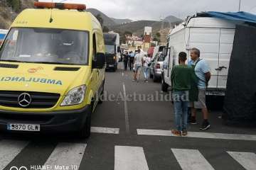 Apuñalamiento en el Mercadillo de Jinámar (Foto TA)