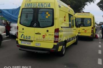 Apuñalamiento en el Mercadillo de Jinámar (Foto TA)