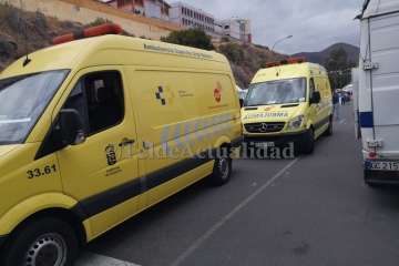 Apuñalamiento en el Mercadillo de Jinámar (Foto TA)