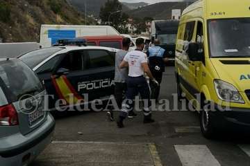 Apuñalamiento en el Mercadillo de Jinámar (Foto TA)