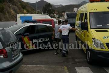 Apuñalamiento en el Mercadillo de Jinámar (Foto TA)