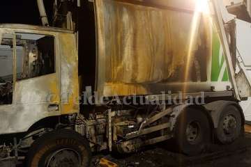 Incendio en las instalaciones de FCC en El Goro (Foto TA)