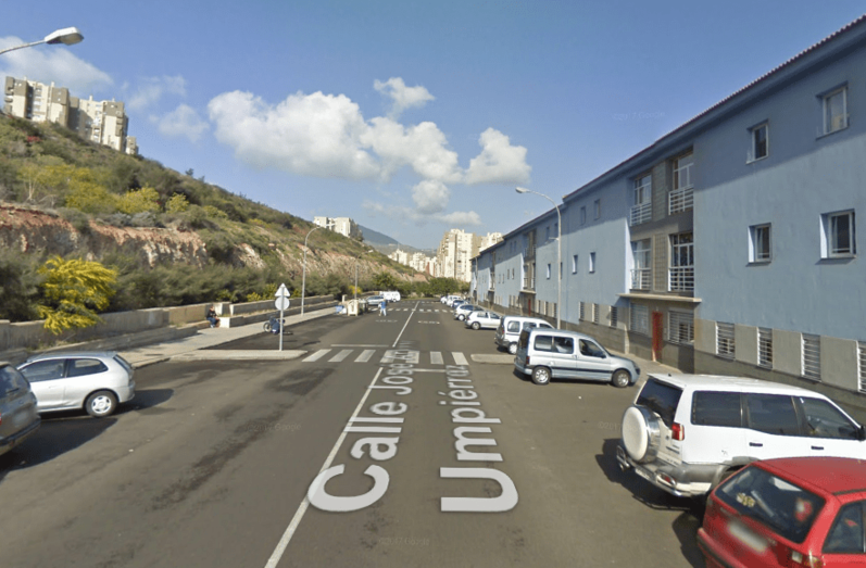 Los hechos ocurrieron en la calle José Arjona Umpierrez (Foto TA)