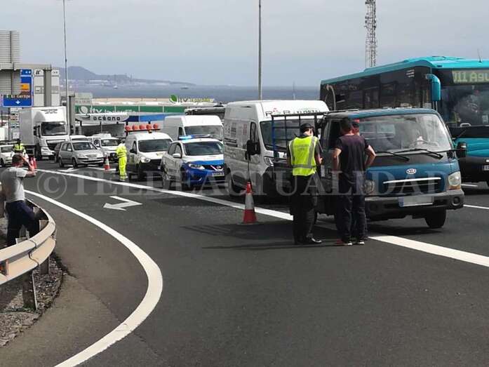 Imagen del siniestro (Foto TA)