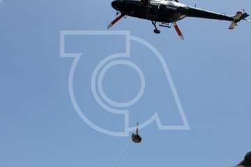 Rescate en los riscos de Aguadulce (Foto TA)