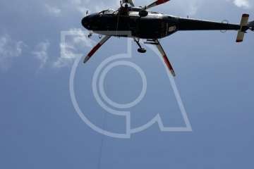 Rescate en los riscos de Aguadulce (Foto TA)