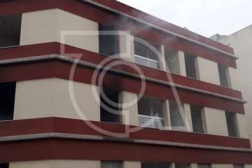 Incendio en un edificio abandonado alarma al vecindario de Picachos (Foto TA)