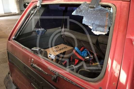 La Policía cerca en el sur al teldense que embistió a coches patrulla en Lomo Magullo (Foto TA)