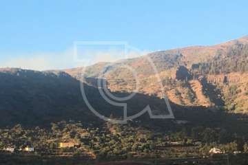 Nuevo incendio forestal en la cumbre de Telde (Foto TA)