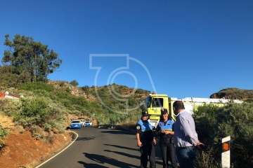 Nuevo incendio forestal en la cumbre de Telde (Foto TA)