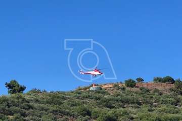 Nuevo incendio forestal en la cumbre de Telde (Foto TA)