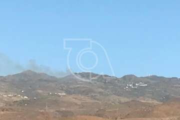 Nuevo incendio forestal en la cumbre de Telde (Foto TA)