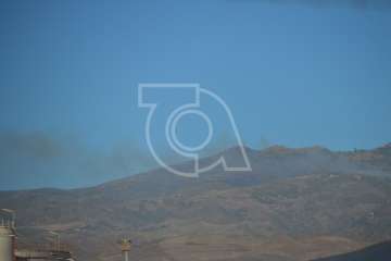 Nuevo incendio forestal en la cumbre de Telde (Foto TA)