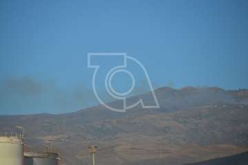 Nuevo incendio forestal en la cumbre de Telde (Foto TA)