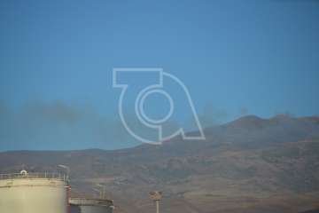 Nuevo incendio forestal en la cumbre de Telde (Foto TA)