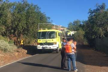 Nuevo incendio forestal en la cumbre de Telde (Foto TA)