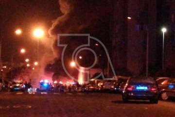 Arden más de 25 vehículos en el Valle de Jinámar (Foto TA)