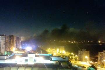 Arden más de 25 vehículos en el Valle de Jinámar (Foto TA)