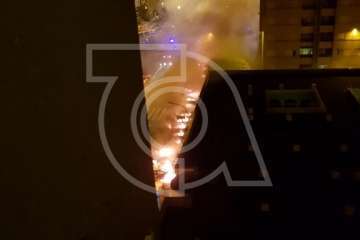 Arden más de 25 vehículos en el Valle de Jinámar (Foto TA)