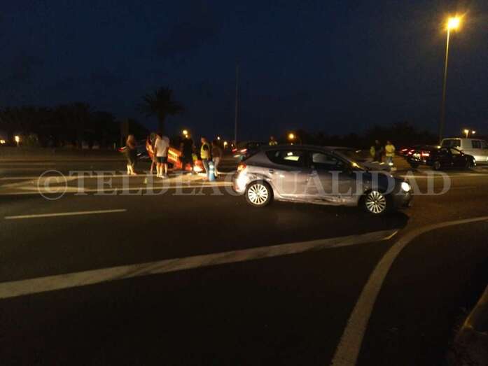 Imagen del siniestro tomada por un lector (Foto TA)