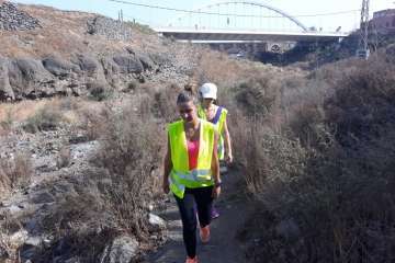 Batidas en zonas de barranco y senderos de Telde (Foto TA)