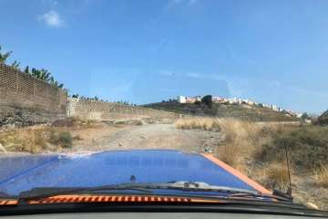 Batidas en zonas de barranco y senderos de Telde (Foto TA)
