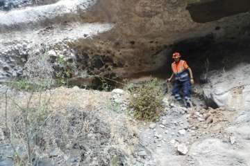 Batidas en zonas de barranco y senderos de Telde (Foto TA)