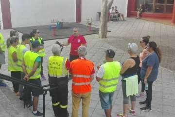 Batidas en zonas de barranco y senderos de Telde (Foto TA)