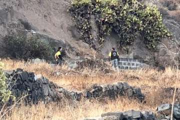 Batidas en zonas de barranco y senderos de Telde (Foto TA)