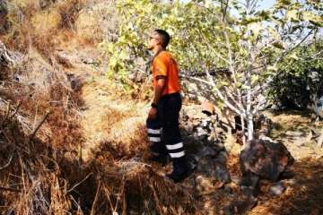 Batidas en zonas de barranco y senderos de Telde (Foto TA)